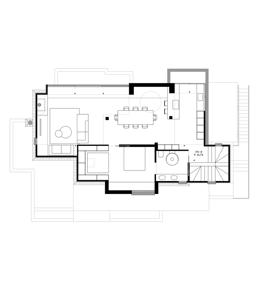 EME157,西班牙,别墅设计案例,别墅设计,180㎡,别墅装修效果图,别墅改造,极简主义