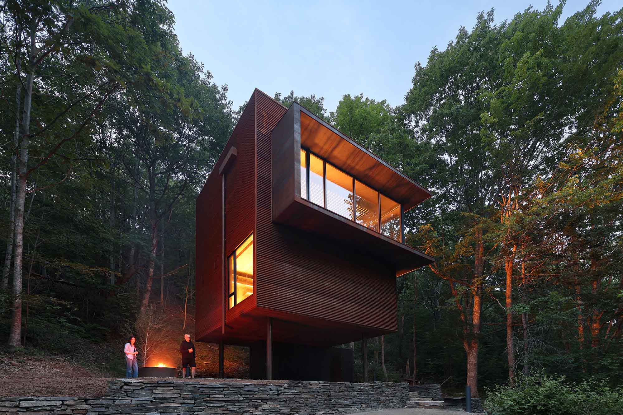 Omar Gandhi,住宅设计,住宅设计案例,度假小屋,现代主义,加拿大