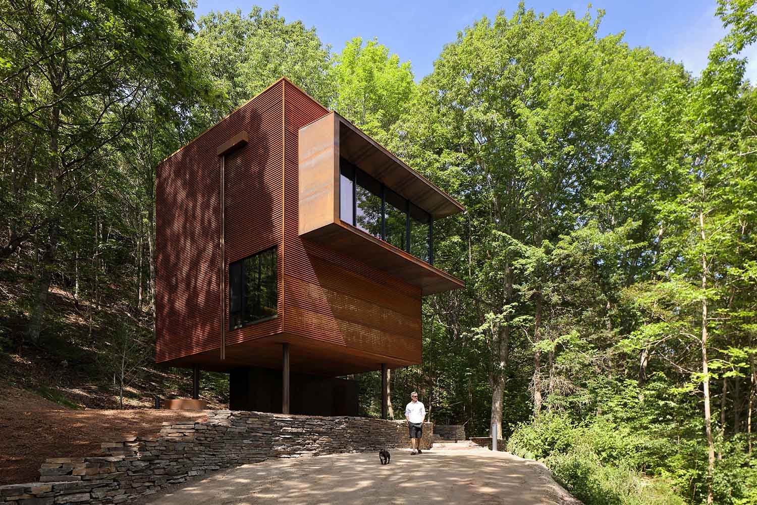 Omar Gandhi,住宅设计,住宅设计案例,度假小屋,现代主义,加拿大