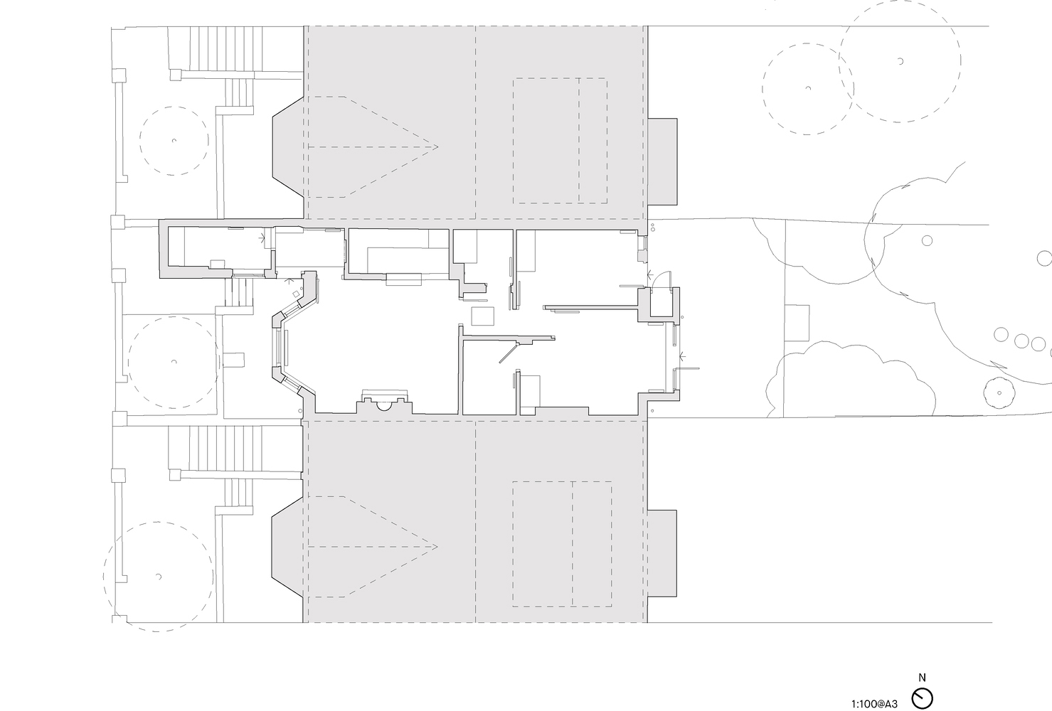 ConForm Architects,别墅设计,97㎡,英国,伦敦,别墅设计案例,别墅设计方案,庭院改造,水磨石