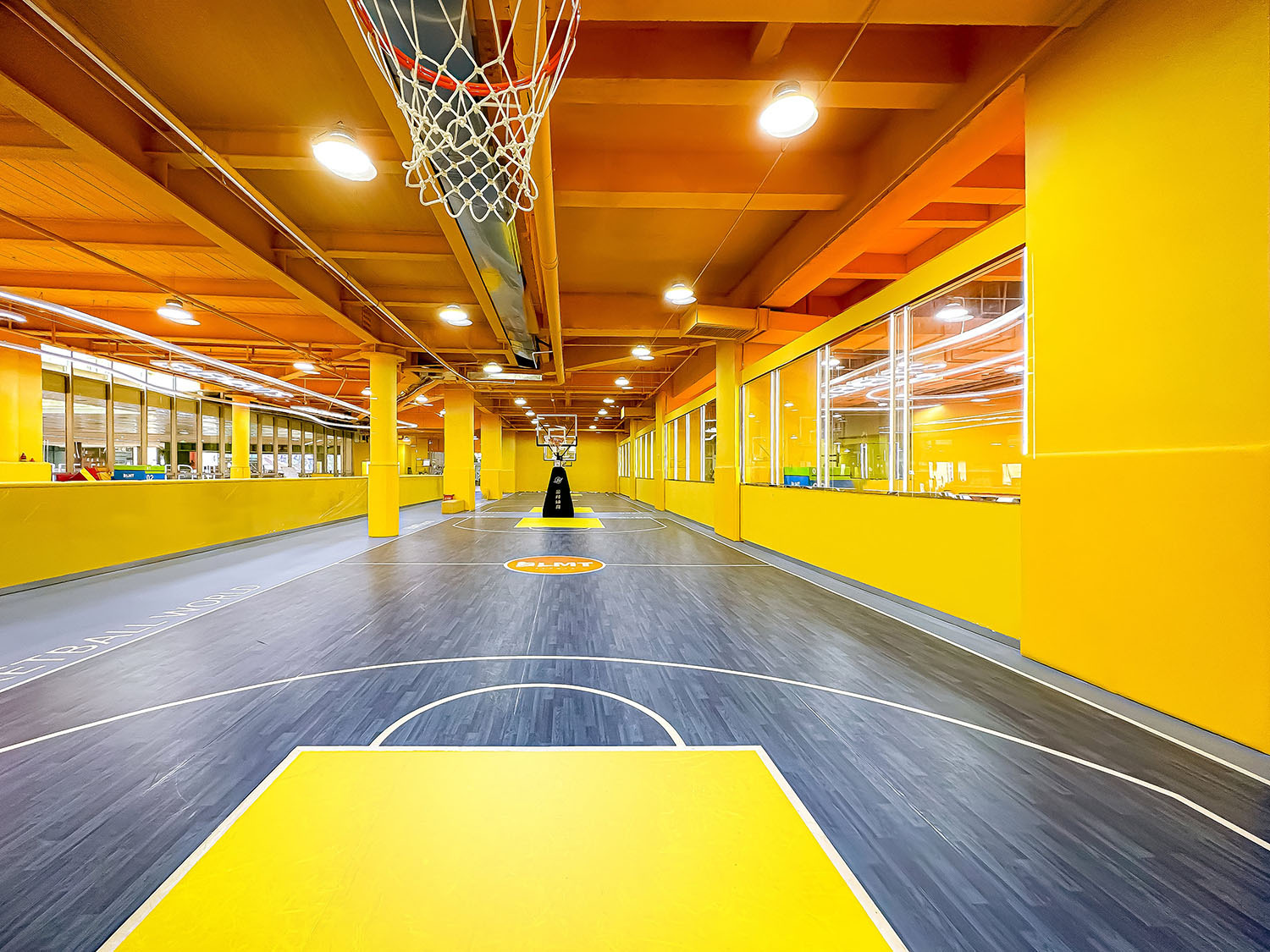 室内运动空间,篮球场设计,篮球馆设计,室内篮球场设计,运动空间设计,昆明元素体育海乐世界3.0,昆明,平介设计,杨楠