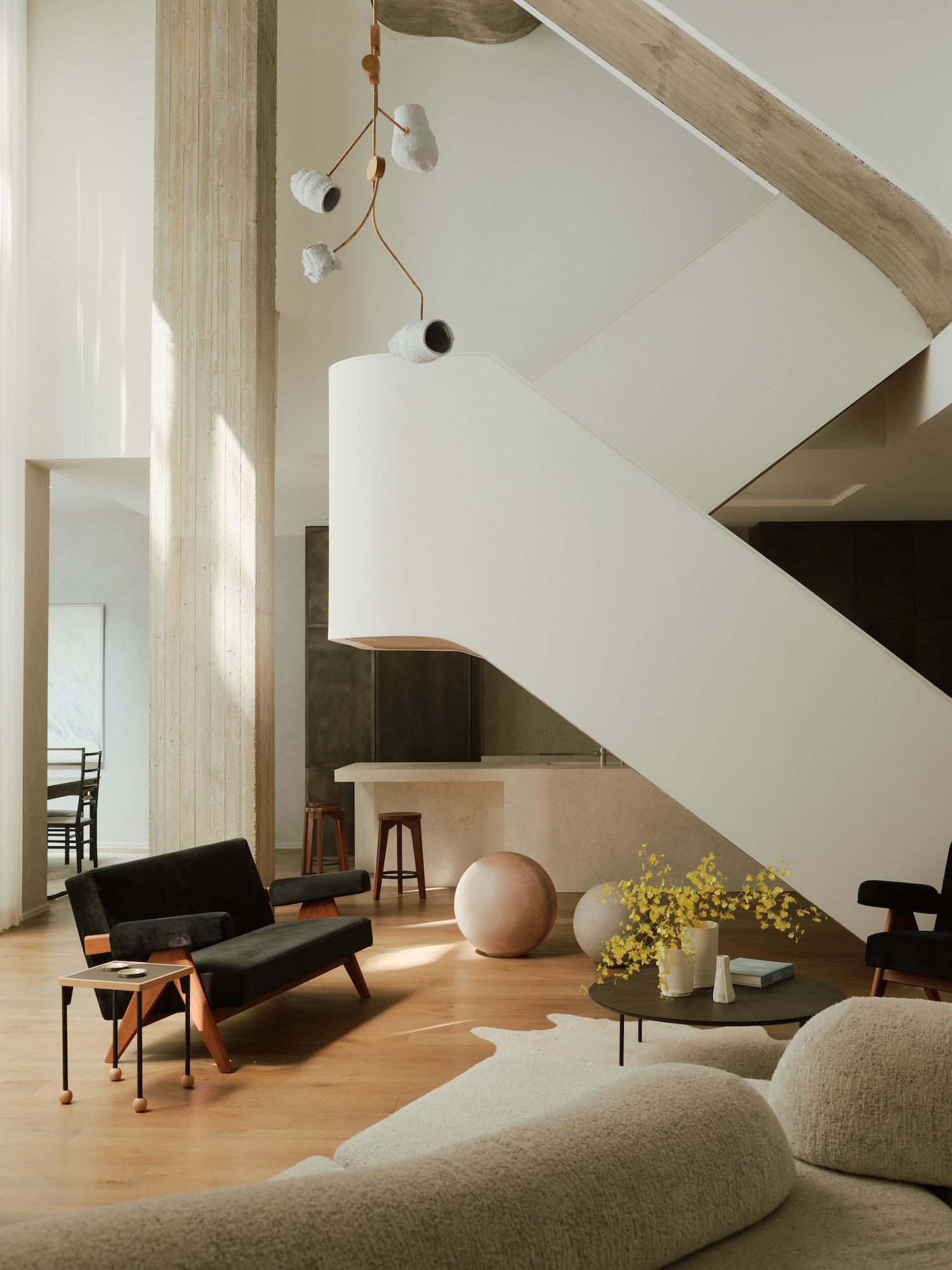 Jae Joo,阁楼设计,住宅设计,现代风格设计,纽约,复式公寓设计案例,极简主义,极简风格
