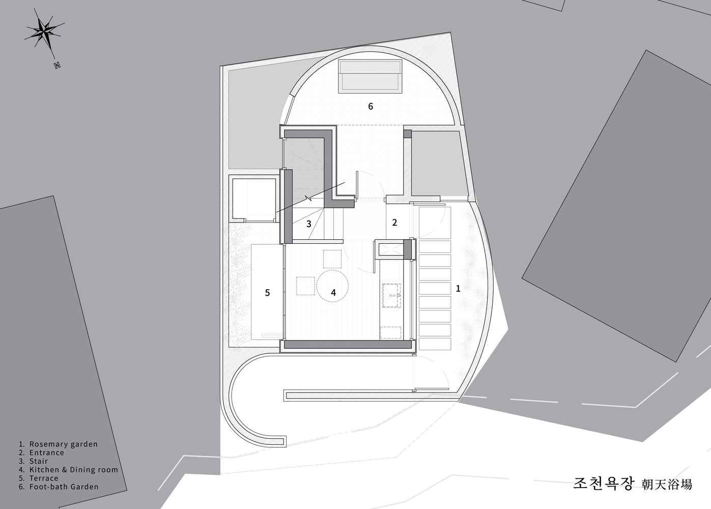 Atelier ITCH,浴场设计案例,韩国,济州岛,朝天浴场,小型浴场