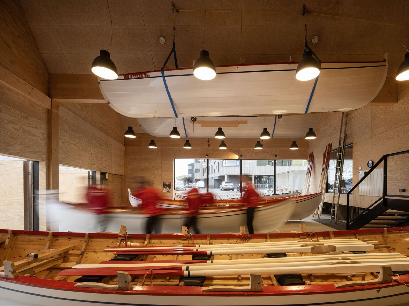 Henning Larsen,国外俱乐部设计案例,620㎡,法罗群岛,划船俱乐部设计案例,Klaksvik Row,俱乐部设计