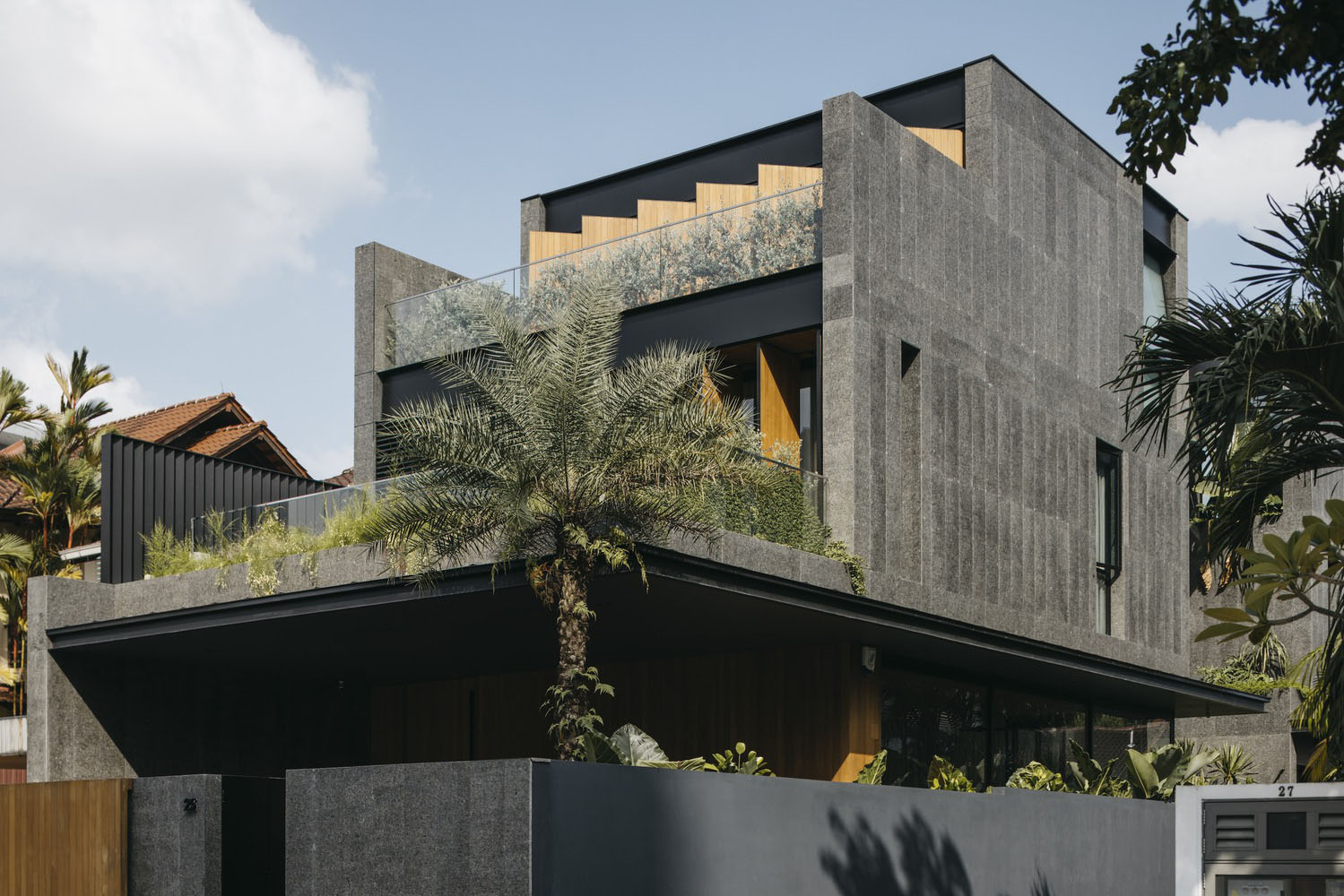 Ming Architects,新加坡,别墅设计案例,联排别墅,别墅景观设计,450㎡,庭院别墅,淡水河谷