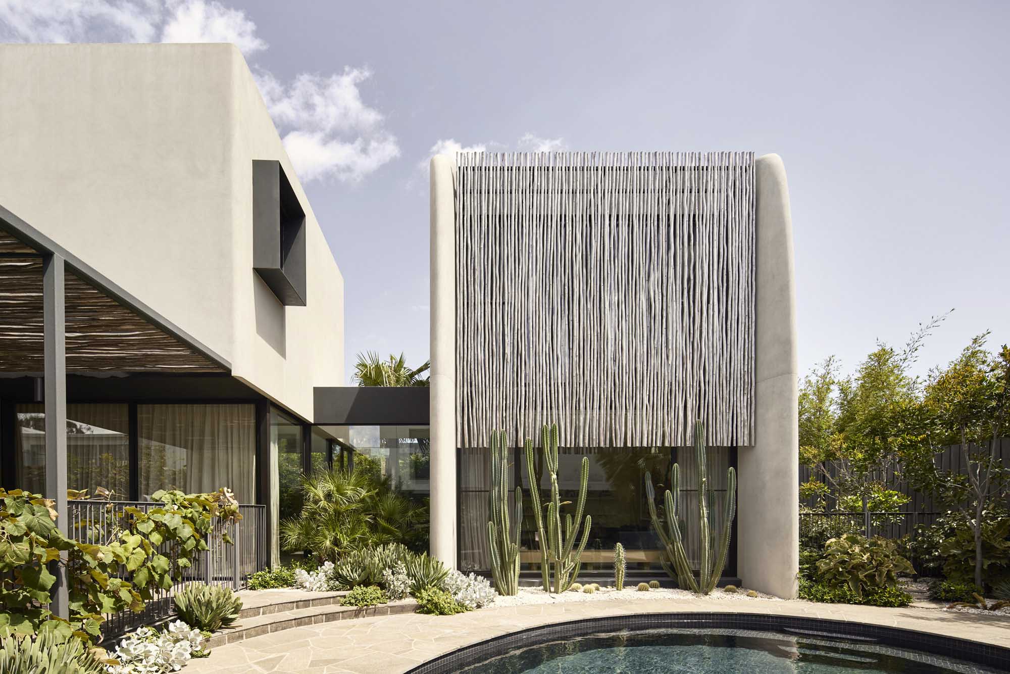 Leeton Pointon Architects,别墅设计,澳大利亚,庭院别墅,别墅设计案例,别墅设计方案,墨尔本,曲线美学