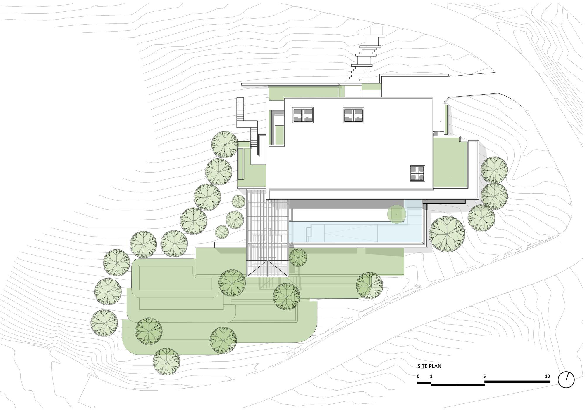 GFAB Architects,别墅设计,印尼,景观别墅,别墅设计案例,别墅设计方案,730㎡,东方美学,海景别墅