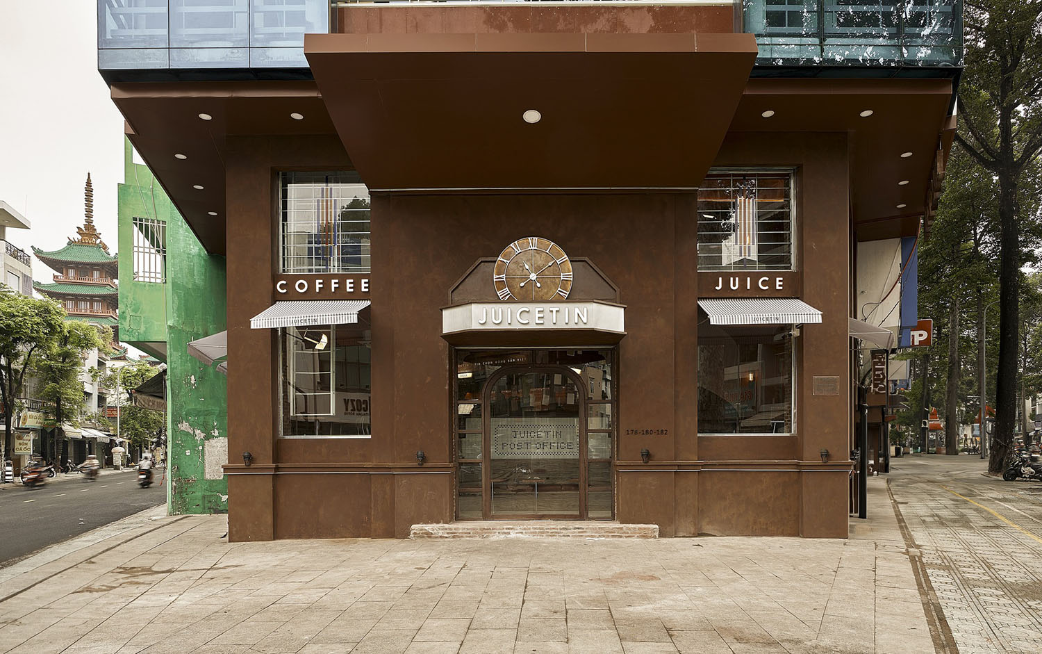 KSOUL Studio,149㎡,咖啡厅,咖啡厅设计案例,咖啡厅设计,JUICETIN Café咖啡厅,越南,胡志明市