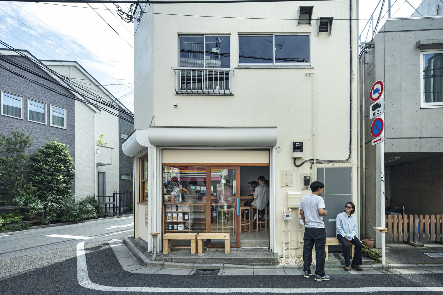 咖啡店设计,Spicy Architects,日本,Light Up coffee,咖啡店设计案例,咖啡店设计方案,44㎡,咖啡厅设计案例,街边咖啡店