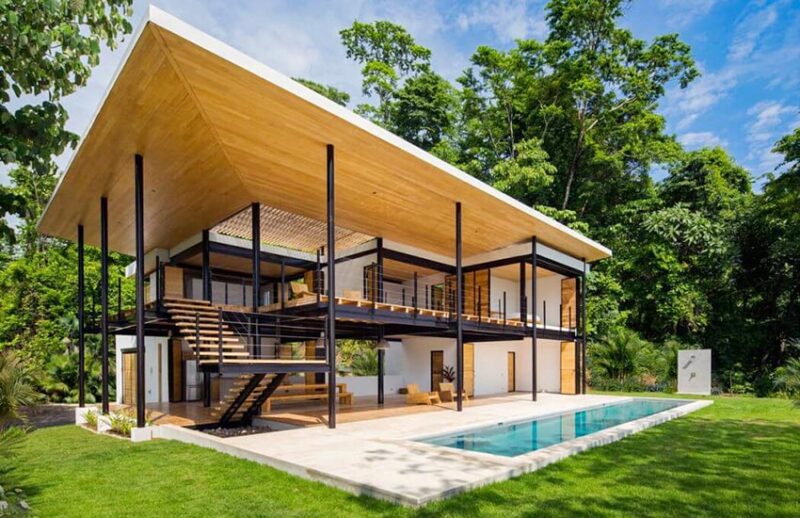 巴塞罗那老厂房改造loft现代别墅