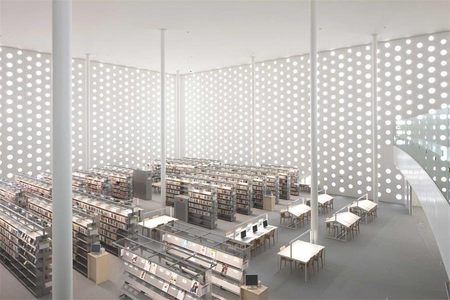室内设计元素，图书馆设计