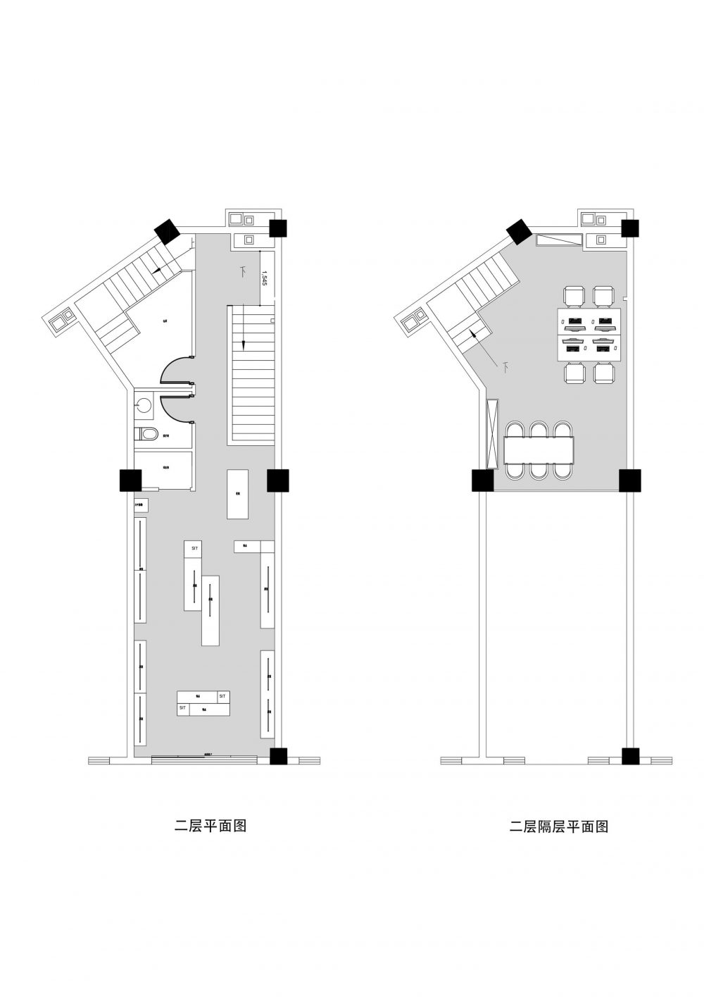 花店布局平面图图片