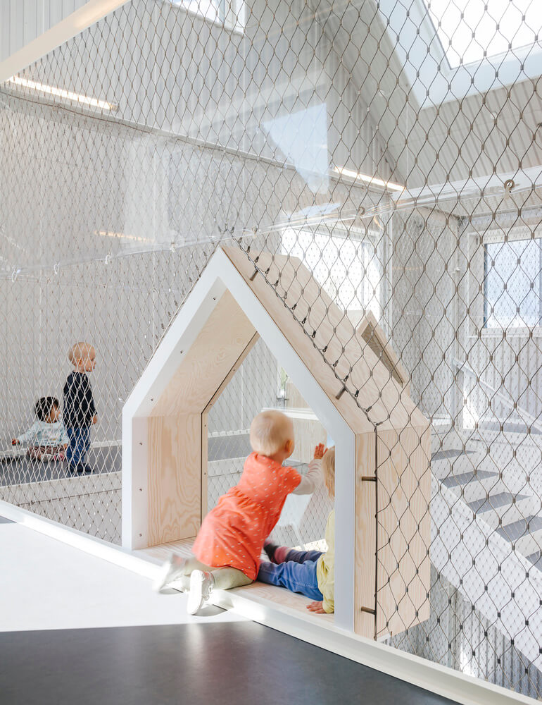 幼儿园设计，Frederiksvej幼儿园，儿童娱乐空间，儿童创意空间