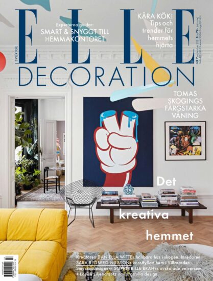 【合集】室内、软装设计杂志Elle Decor (瑞典版）-2021