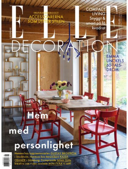 室内、软装设计杂志Elle Decor (瑞典版）-2022/1