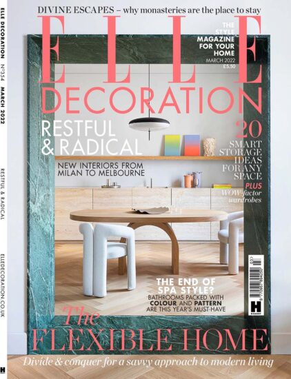 室内、软装设计杂志Elle Decor (英国版）-2022/1