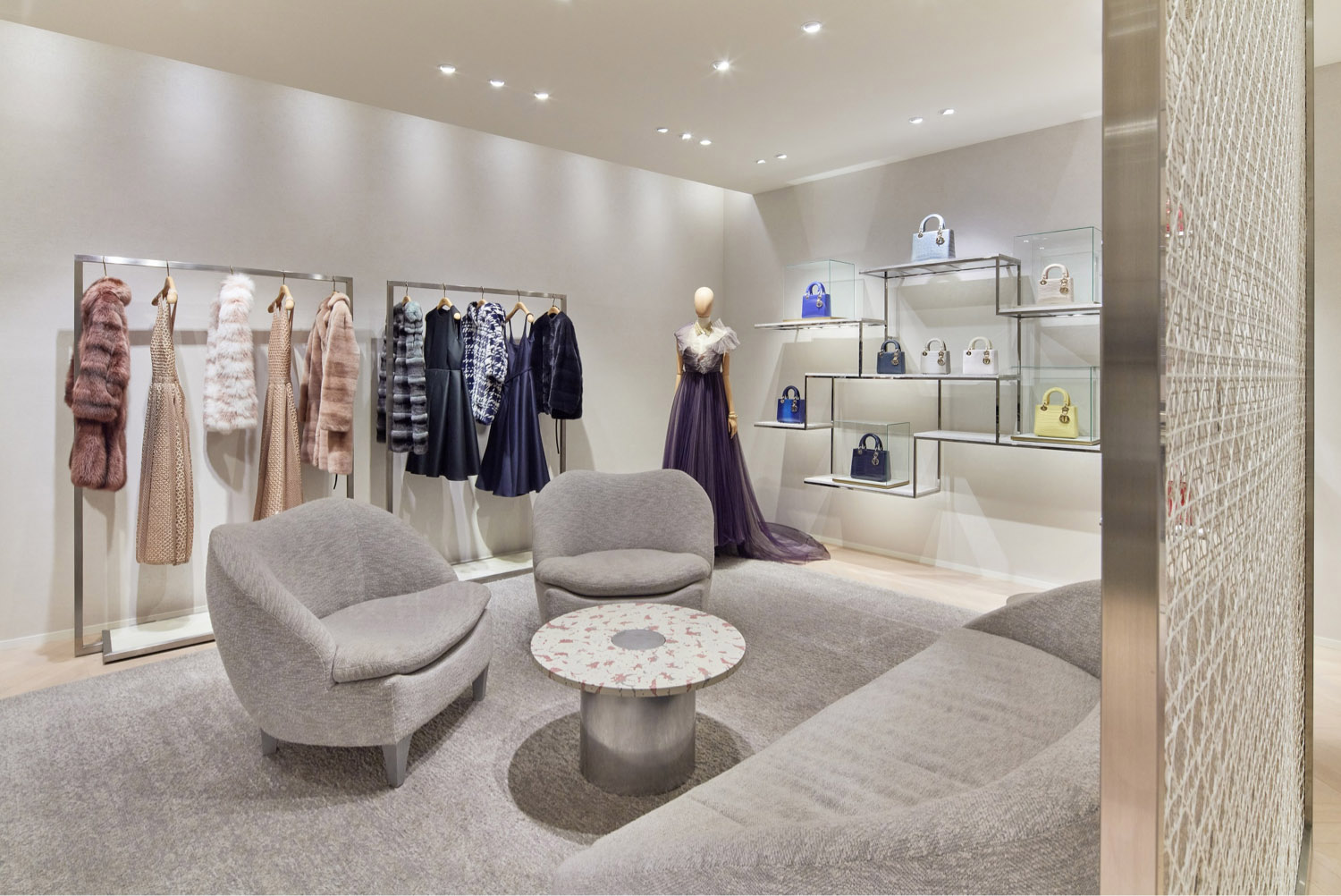 巴黎迪奧旗艦店,paris dior flagship store,服裝店設計案例,dior