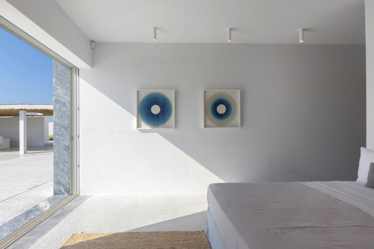 Studio Seilern Architects,国外海景别墅设计案例,别墅设计,爱琴海,希腊,极简主义,白色极简风格别墅,别墅设计方案