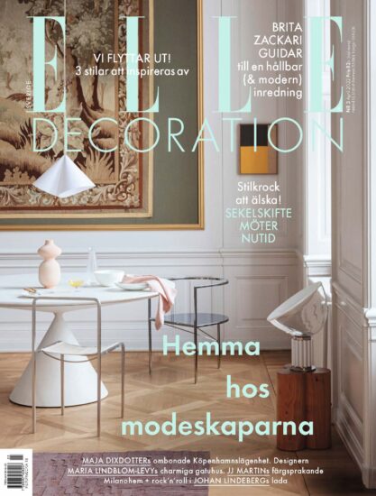 室内、软装设计杂志Elle Decor (瑞典版）-2022/4
