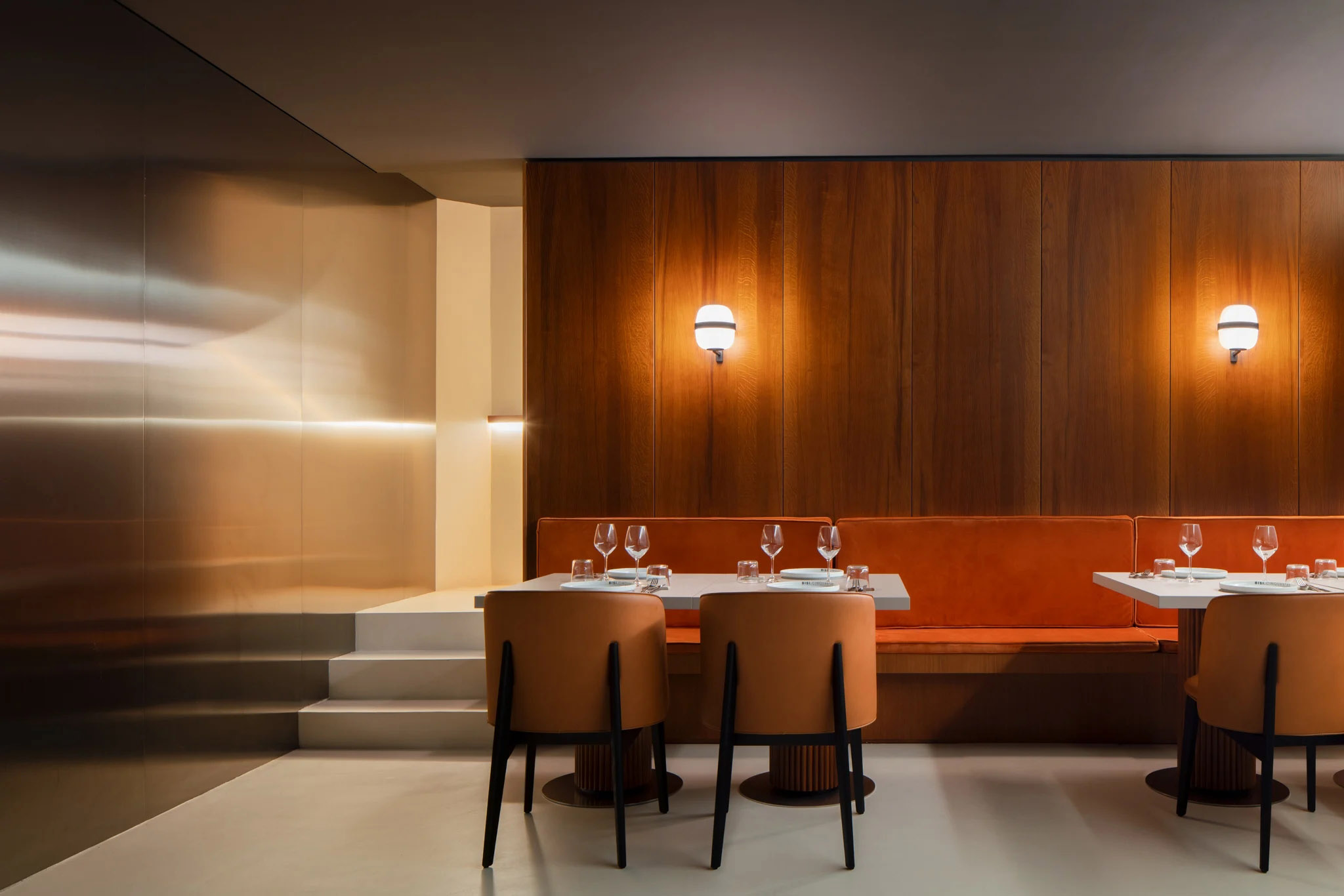 西餐厅设计,FADD Architects,休闲餐厅设计,意大利,现代风格餐厅设计案例,高级西餐厅