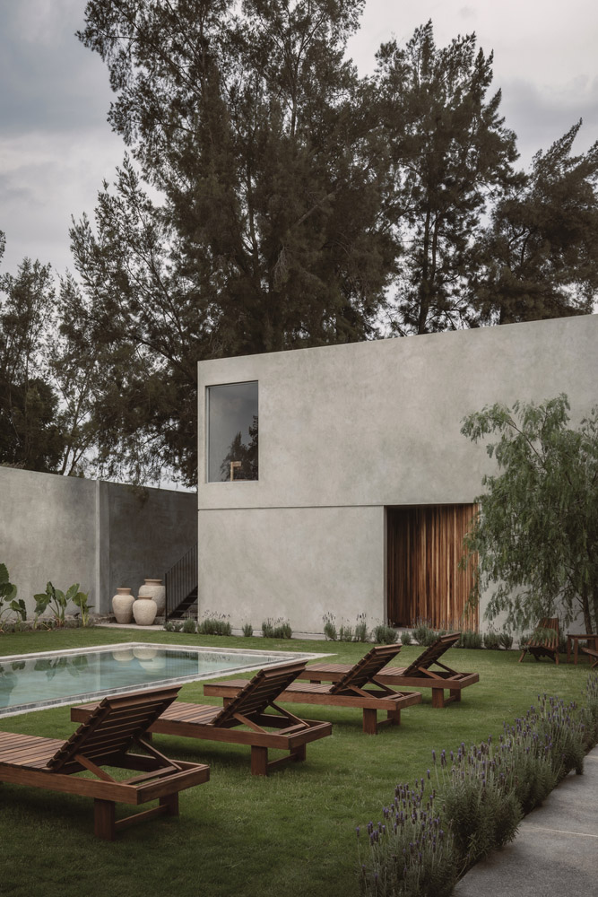 别墅设计,Araujo Galván Arquitectos,乡村别墅,国外别墅设计案例,墨西哥,别墅庭院设计,480㎡