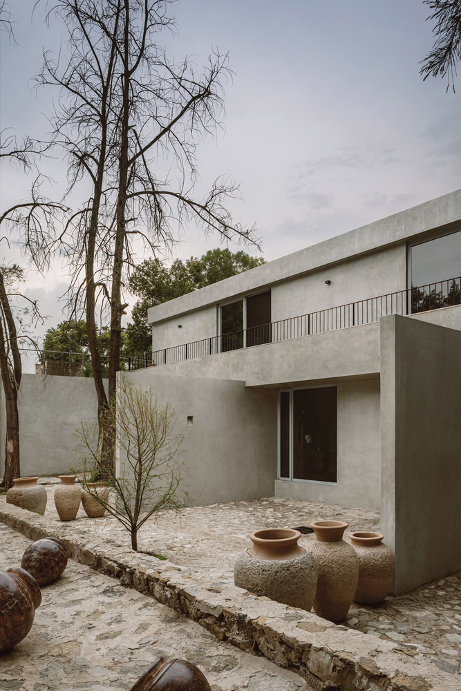 别墅设计,Araujo Galván Arquitectos,乡村别墅,国外别墅设计案例,墨西哥,别墅庭院设计,480㎡