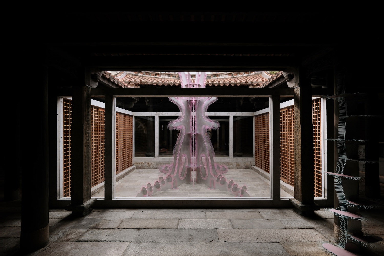 医美空间设计,美容店设计,美容店设计方案,美容店设计案例,医疗美学中心,LANLANLI,兰兰里,泉州,泉州LANLANLI兰兰里医疗美学中心,退化建筑