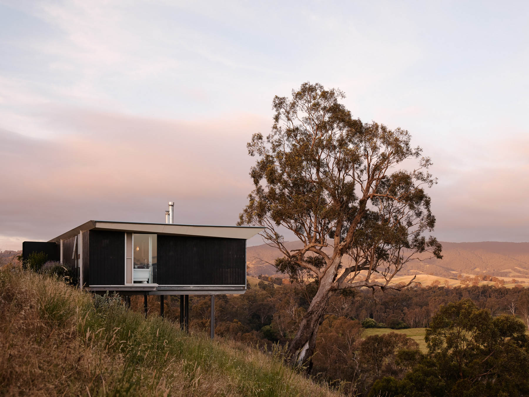 Flack Studio,别墅设计案例,别墅设计方案,山景度假别墅,澳大利亚,景观别墅,山景别墅