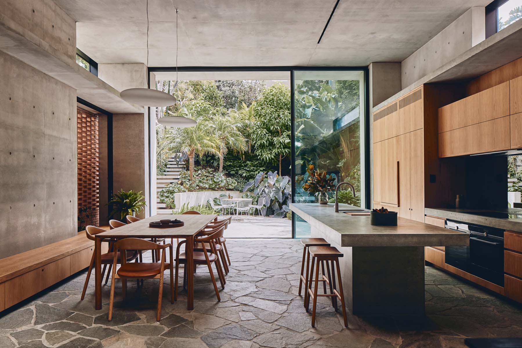 Andrew Burges Architects,别墅设计案例,别墅设计方案,极简主义别墅,澳大利亚,混凝土,度假别墅,景观别墅