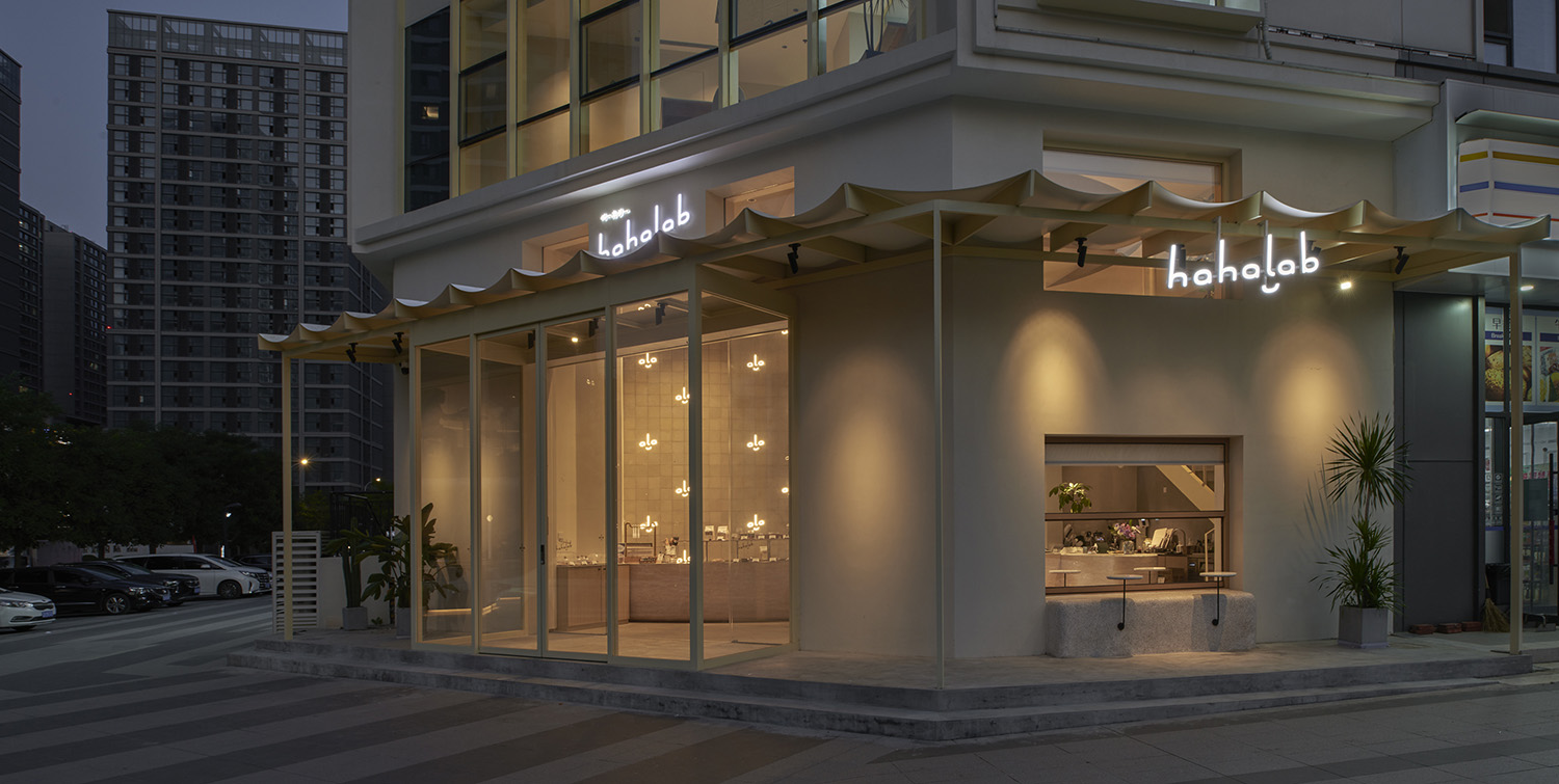 面包店设计,烘焙店设计,面包店设计案例,面包店设计方案,烘焙店,面包店装修,开放式烘焙店,大连hahalab bakery,大连,谜舍设计