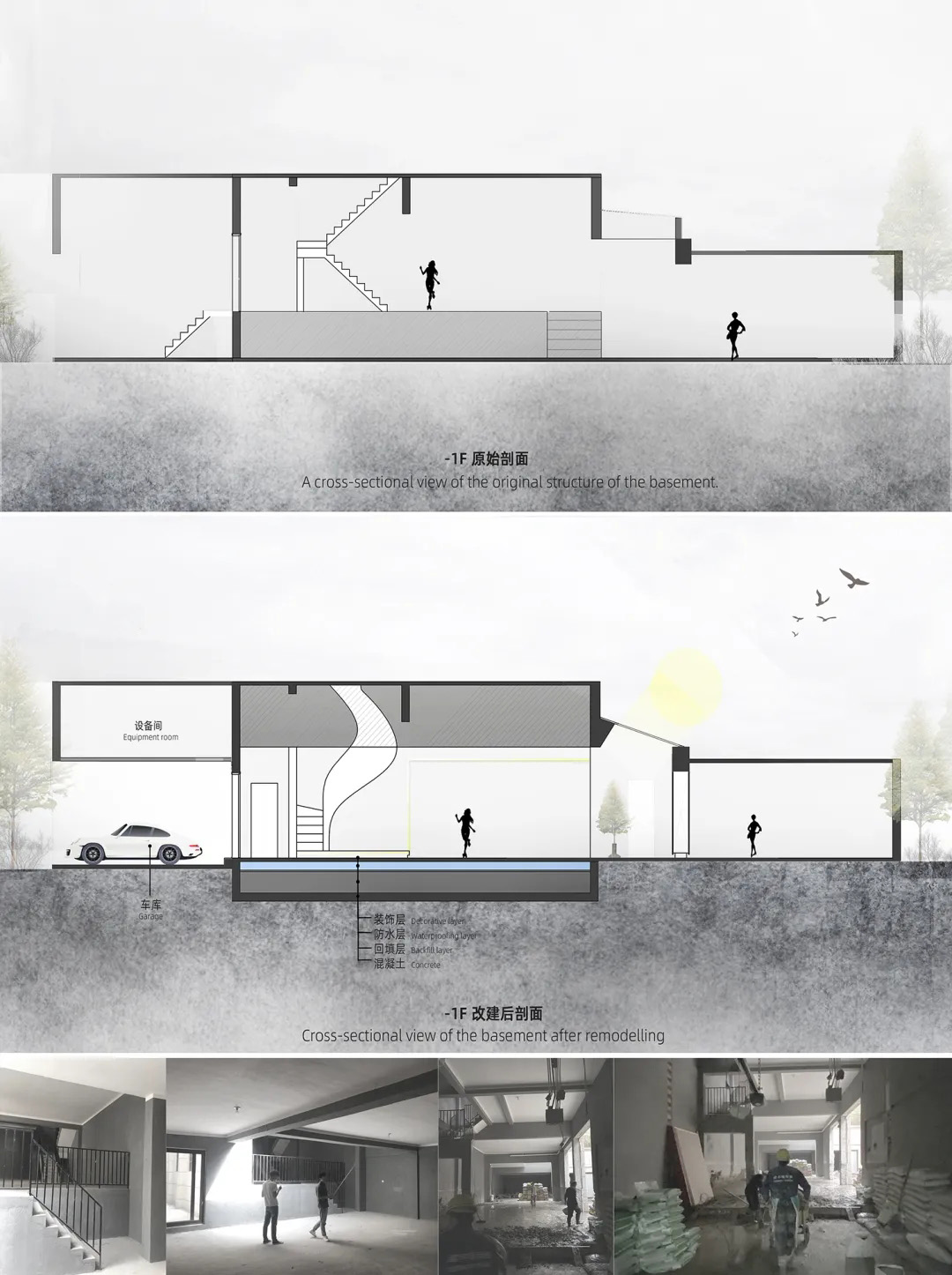 500㎡别墅设计,500㎡,别墅设计案例,别墅设计方案,别墅装修,极简风别墅,别墅装修,合肥极简别墅-留白中勾勒生活多重维度,合肥,1890.STUDIO