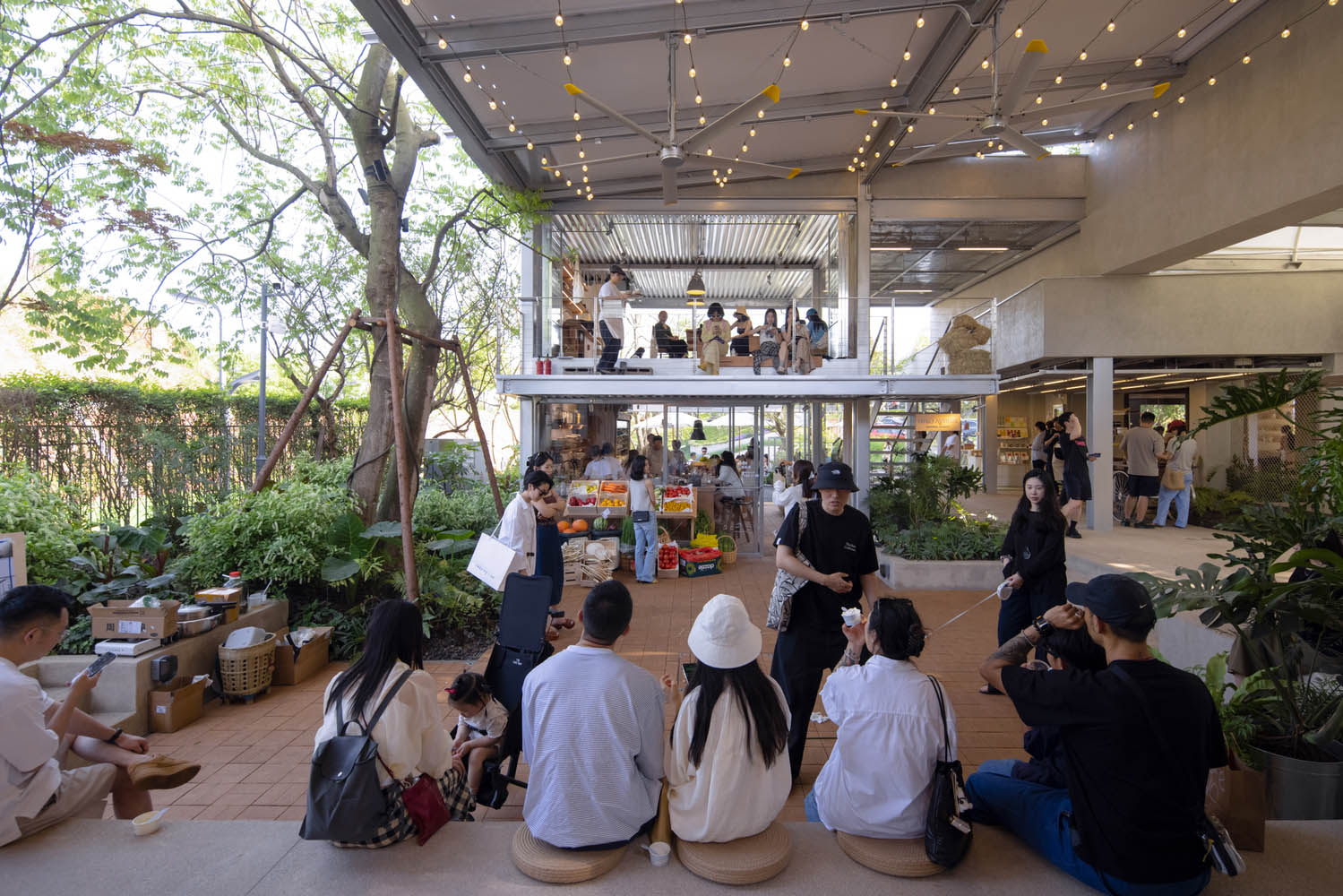 几里建筑,成都KOKO Market,商业街区,公共街区,成都KOKO Market 麓湖,成都麓湖,成都,购物商业街,购物步行街