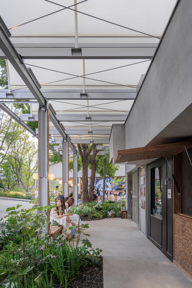 几里建筑,成都KOKO Market,商业街区,公共街区,成都KOKO Market 麓湖,成都麓湖,成都,购物商业街,购物步行街