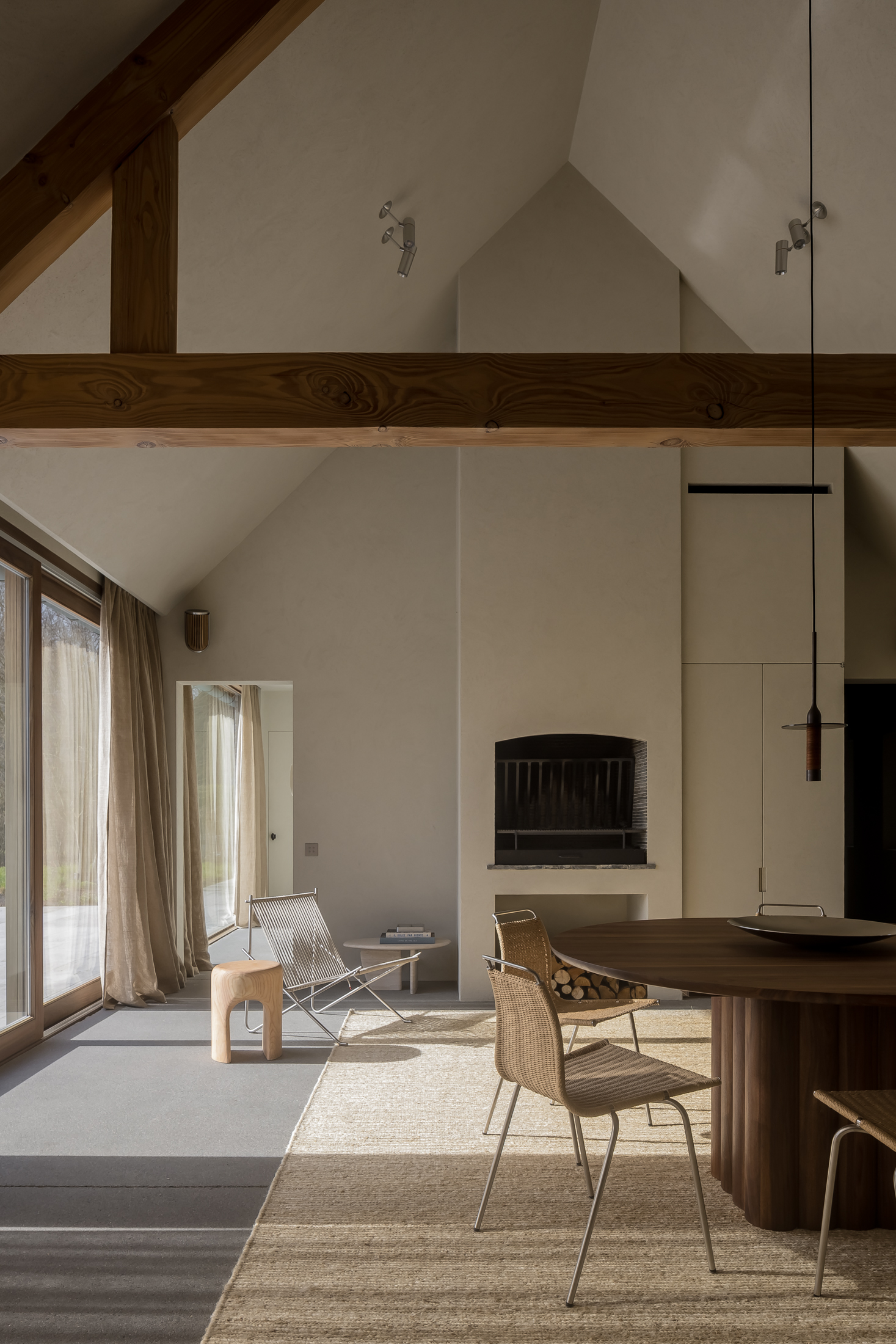 Anne-Cathérine Ramboux,住宅设计,住宅设计案例,住宅设计方案,比利时,极简主义,极简风格,阁楼