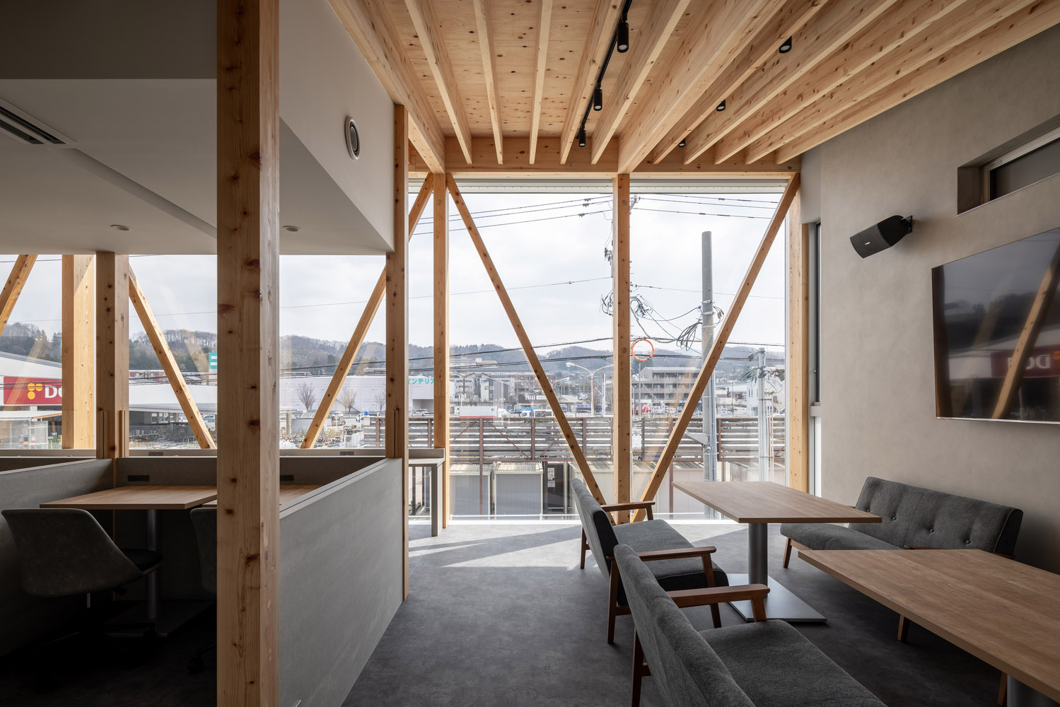 toit-design,咖啡厅设计案例,咖啡店设计,Kazuto Nishi Architects,日本咖啡厅,咖啡店设计案例,创意咖啡店,极简风格咖啡厅