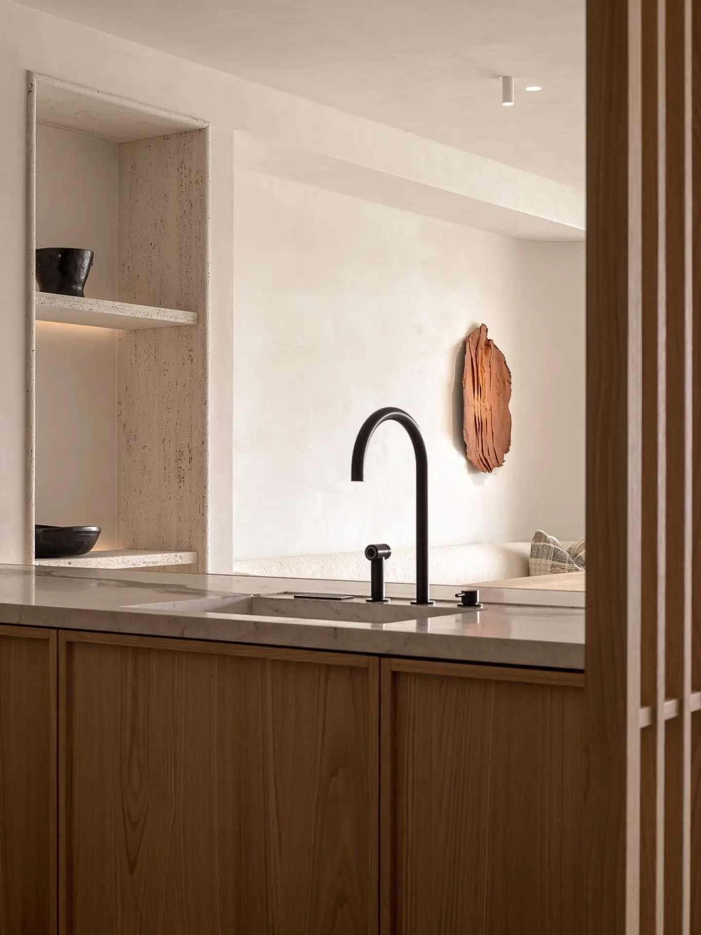 Nathalie Deboel,公寓设计案例,公寓设计方案,比利时,原木色,极简主义,极简风格