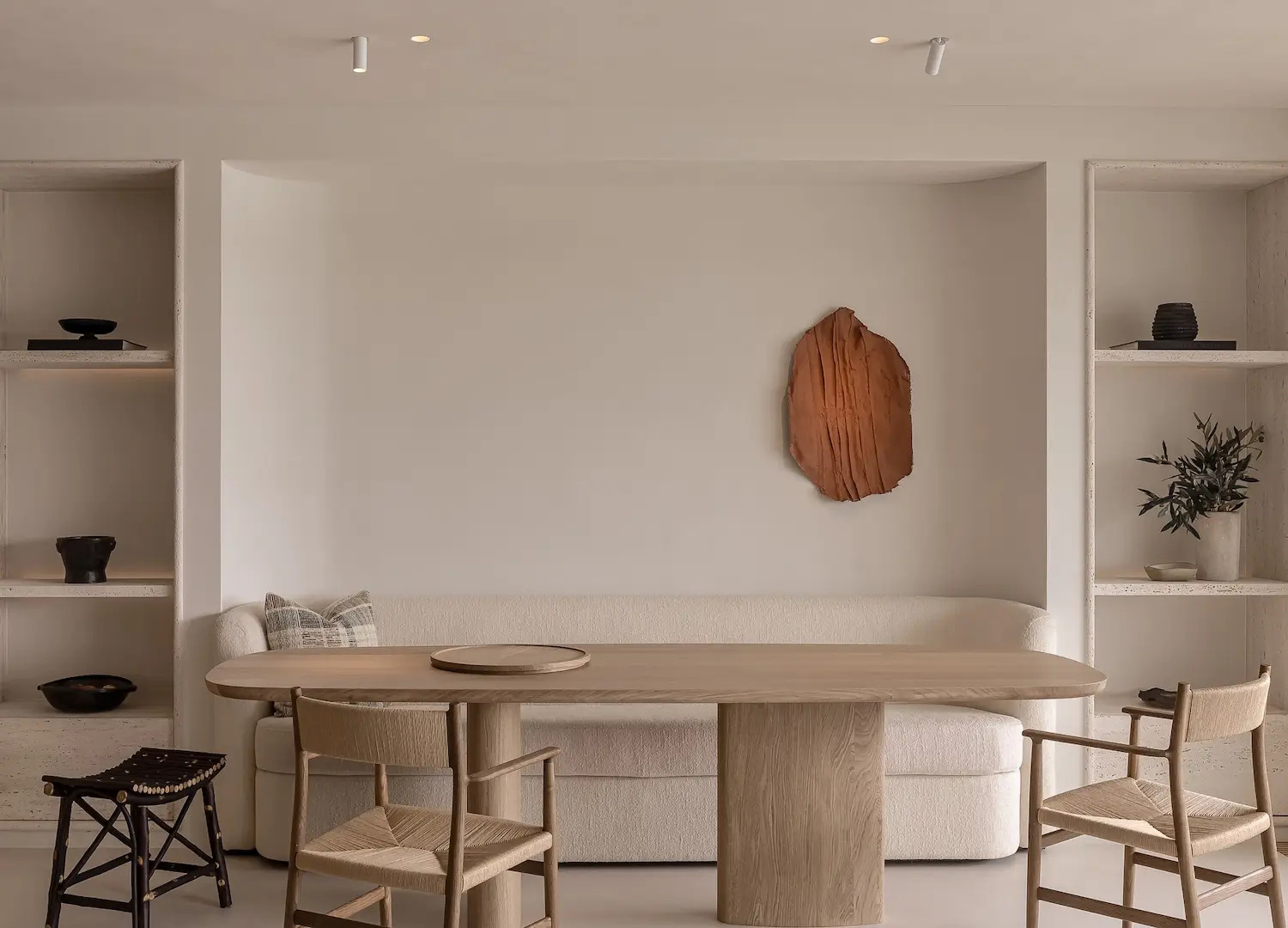 Nathalie Deboel,公寓设计案例,公寓设计方案,比利时,原木色,极简主义,极简风格