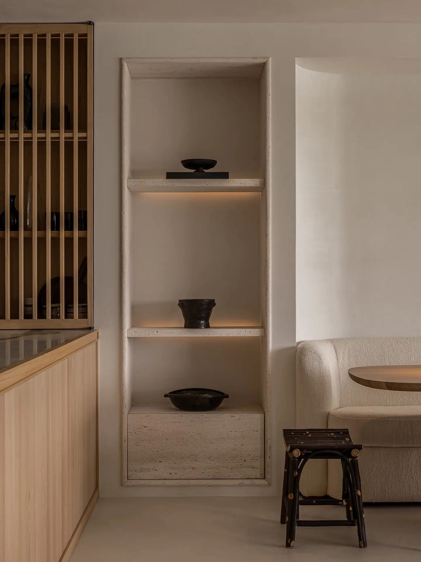 Nathalie Deboel,公寓设计案例,公寓设计方案,比利时,原木色,极简主义,极简风格