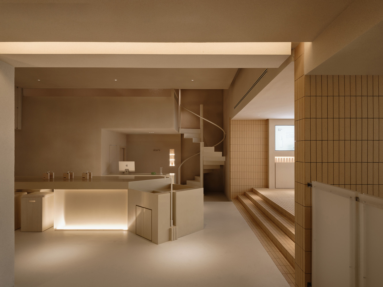 理发店设计,理发店设计案例,创意理发店,DualSpace Studio,理发店设计方案,美发沙龙空间,Cher's Hair Salon,马来西亚,吉隆坡,极简风格,极简主义