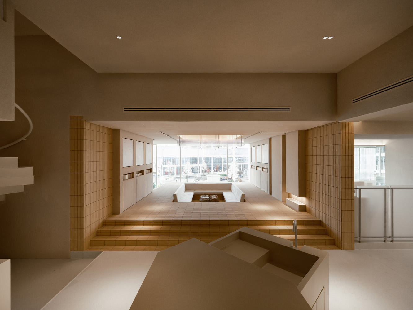 理发店设计,理发店设计案例,创意理发店,DualSpace Studio,理发店设计方案,美发沙龙空间,Cher's Hair Salon,马来西亚,吉隆坡,极简风格,极简主义