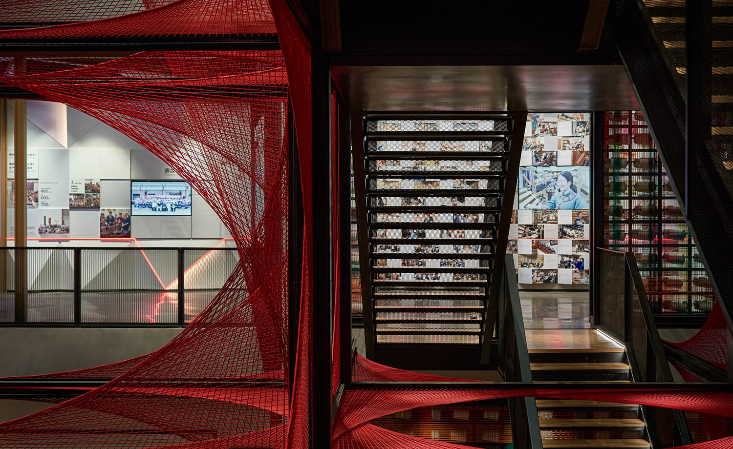 展厅设计,企业展厅设计,企业展馆设计,展厅设计案例,展厅设计方案,湖南张家界,张家界乖幺妹土家织锦企业馆及织锦工场,YI+MU风合睦晨