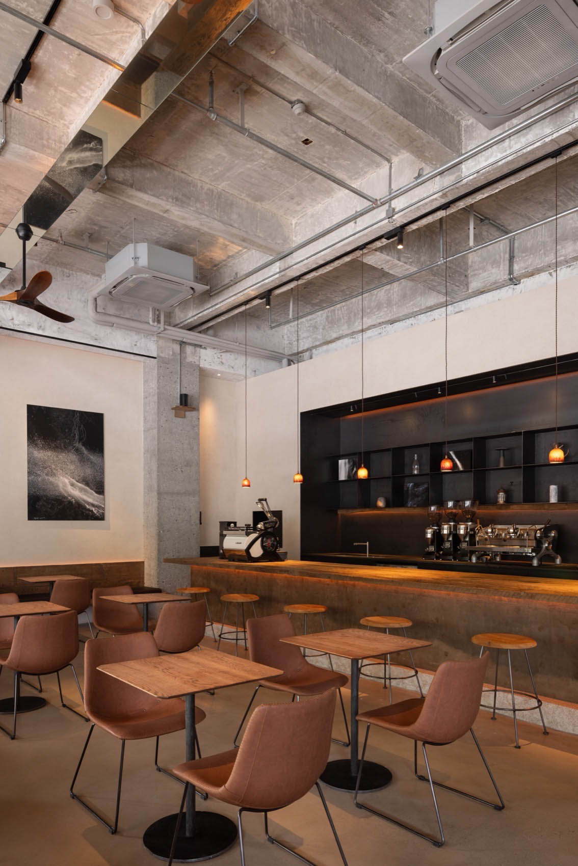 户外主题咖啡店设计,咖啡店设计方案,咖啡店设计案例,咖啡店设计,杭州,开放式咖啡店,山系咖啡店,杭州,杭州山野咖啡·BAC店,杭州观堂设计