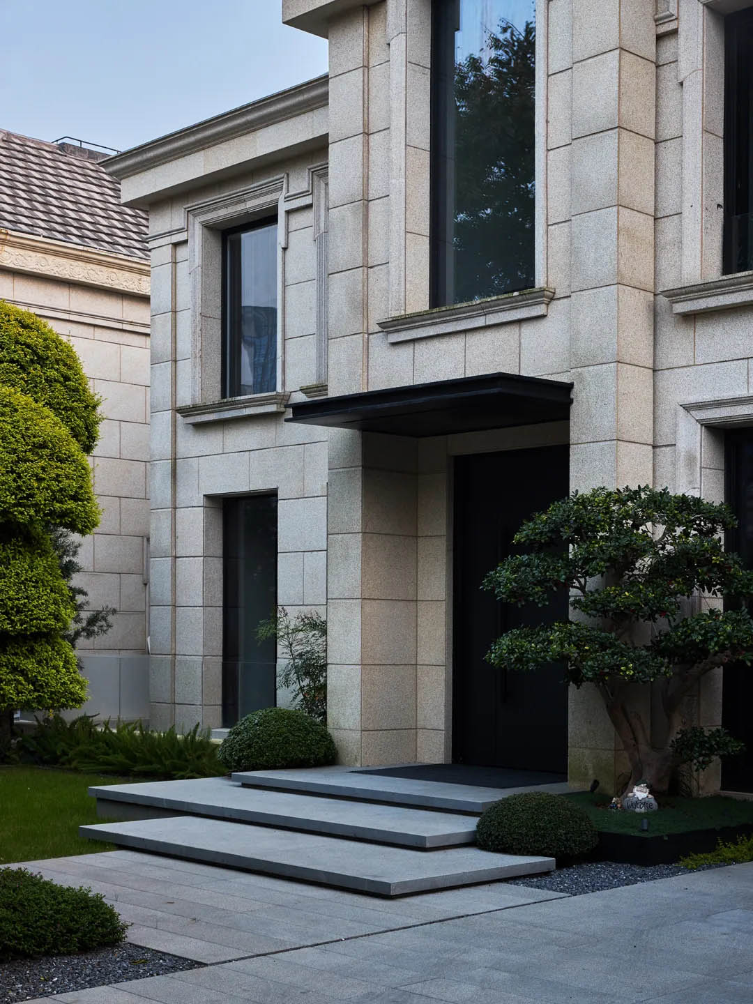 700㎡别墅设计,别墅设计案例,700㎡,庭院别墅设计,独栋别墅设计,现代风格别墅设计,别墅装修,自然风别墅,苏州绿地太湖城别墅,苏州,朱墨设计师