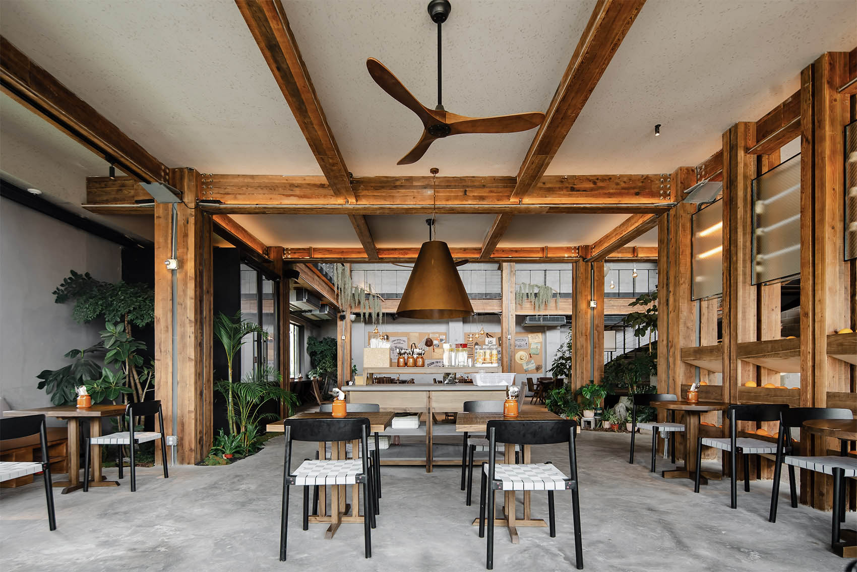 建筑改造,餐厅设计,农场餐厅设计,休闲餐厅设计,开放式餐厅,农场餐厅,餐厅设计案例,餐厅设计方案,西安LEBAN米禾农场餐厅,西安米禾农场,西安,MOS木石设计