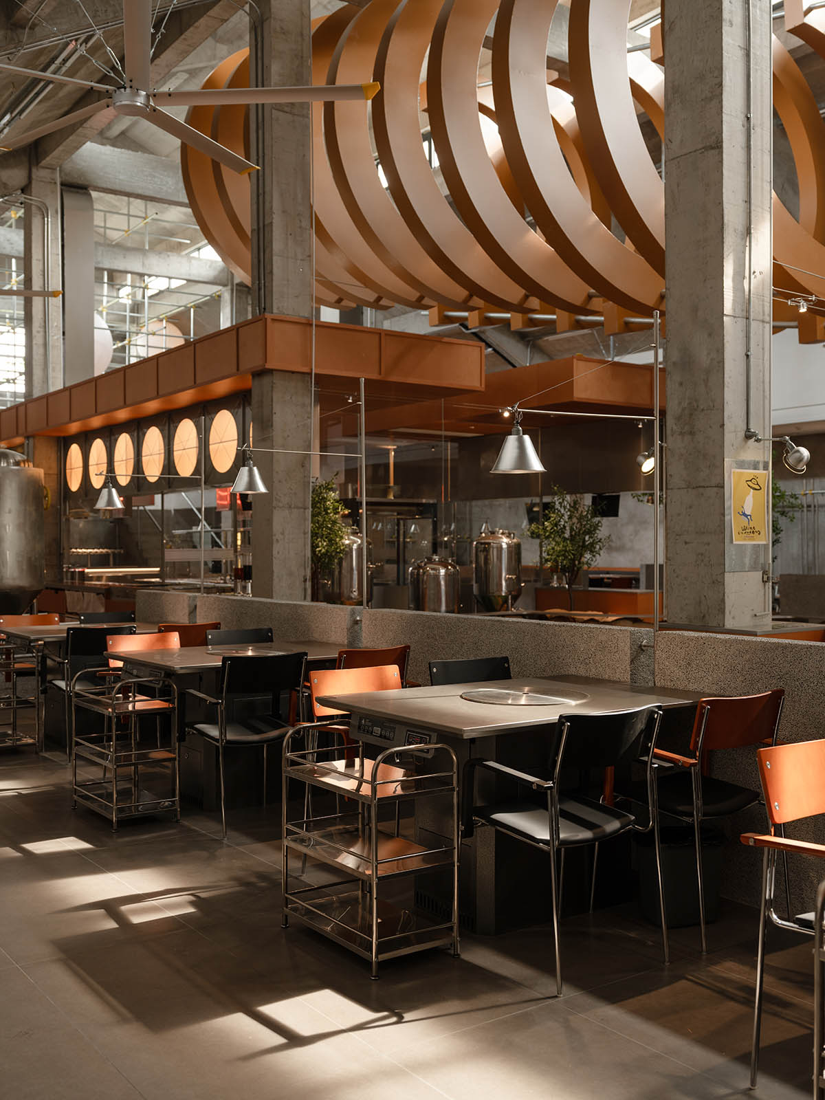 餐厅设计,休闲餐厅设计,开放式餐厅,工业风餐厅,餐厅设计案例,餐厅设计方案,烤肉餐厅设计,牛肉火锅餐厅,餐厅装修,苏州牛栏• NEW LAND,苏州,所乂设计