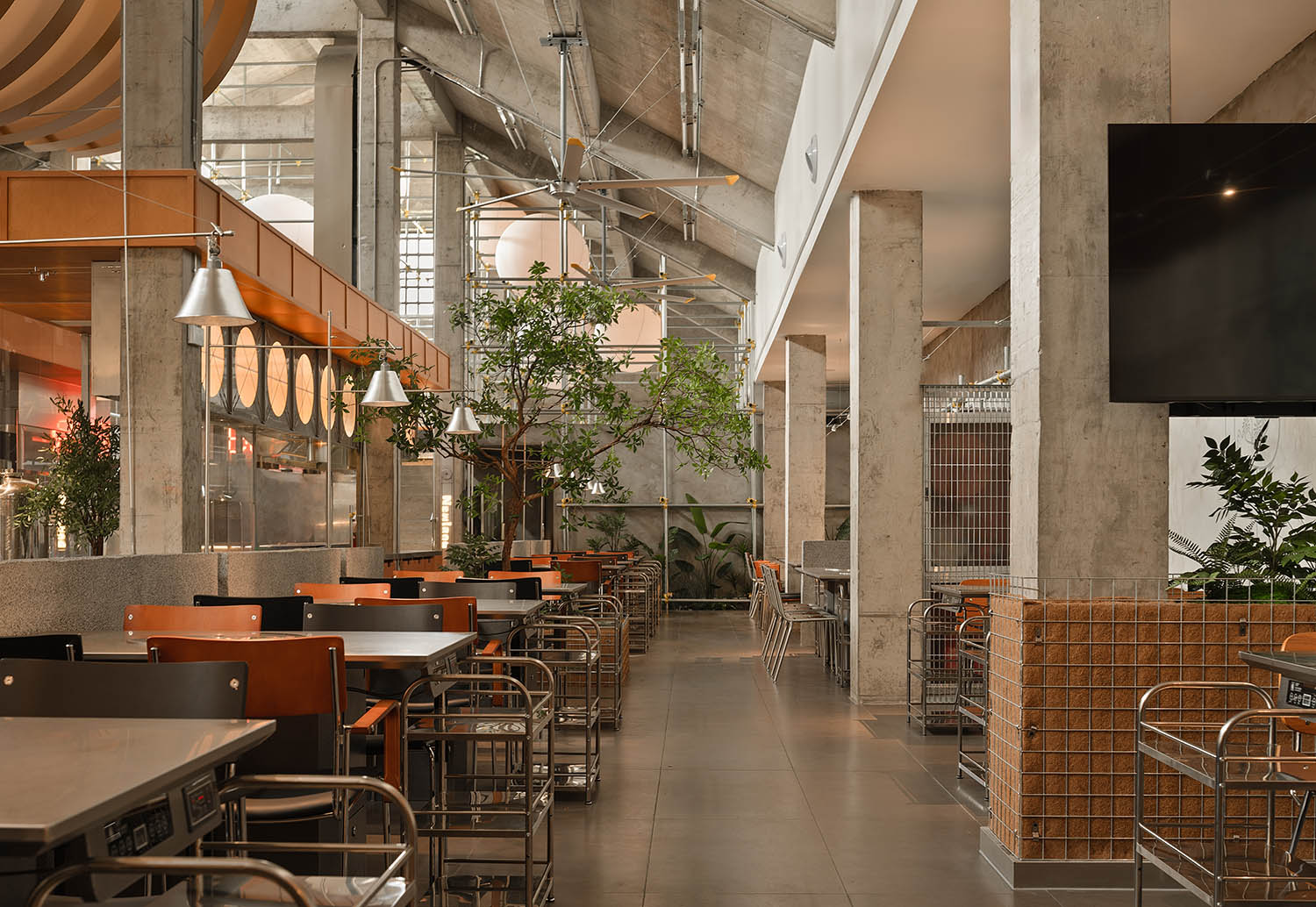 餐厅设计,休闲餐厅设计,开放式餐厅,工业风餐厅,餐厅设计案例,餐厅设计方案,烤肉餐厅设计,牛肉火锅餐厅,餐厅装修,苏州牛栏• NEW LAND,苏州,所乂设计