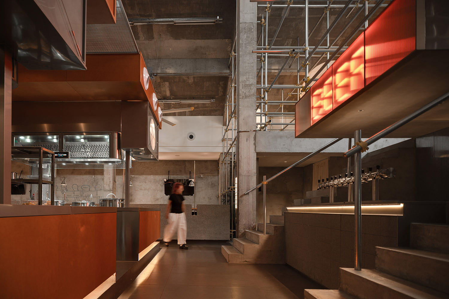 餐厅设计,休闲餐厅设计,开放式餐厅,工业风餐厅,餐厅设计案例,餐厅设计方案,烤肉餐厅设计,牛肉火锅餐厅,餐厅装修,苏州牛栏• NEW LAND,苏州,所乂设计