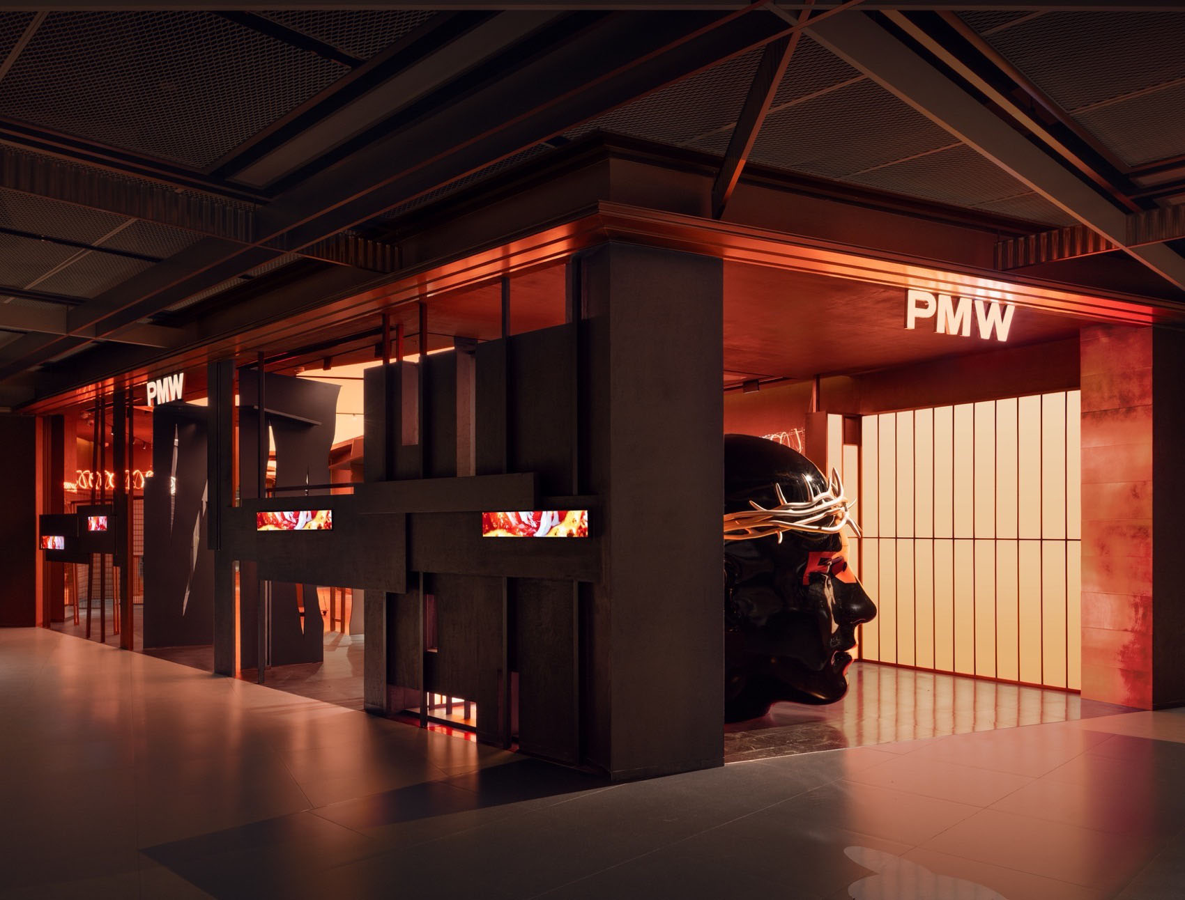 时装店设计,商店设计,服装买手店,买手店设计,服装零售店设计,创意服装店,服装店设计案例,服装店设计方案,PMW成都cosmo店,成都,All Design Studio