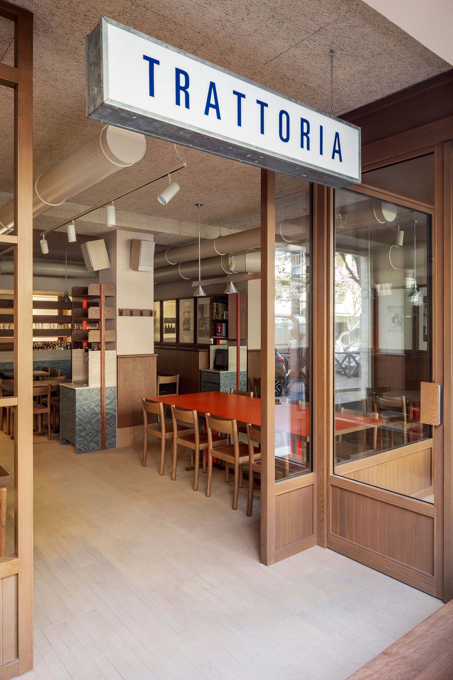 Næssi Studio,餐厅设计,意大利,罗马,trattoria餐厅,餐厅设计案例,休闲餐厅