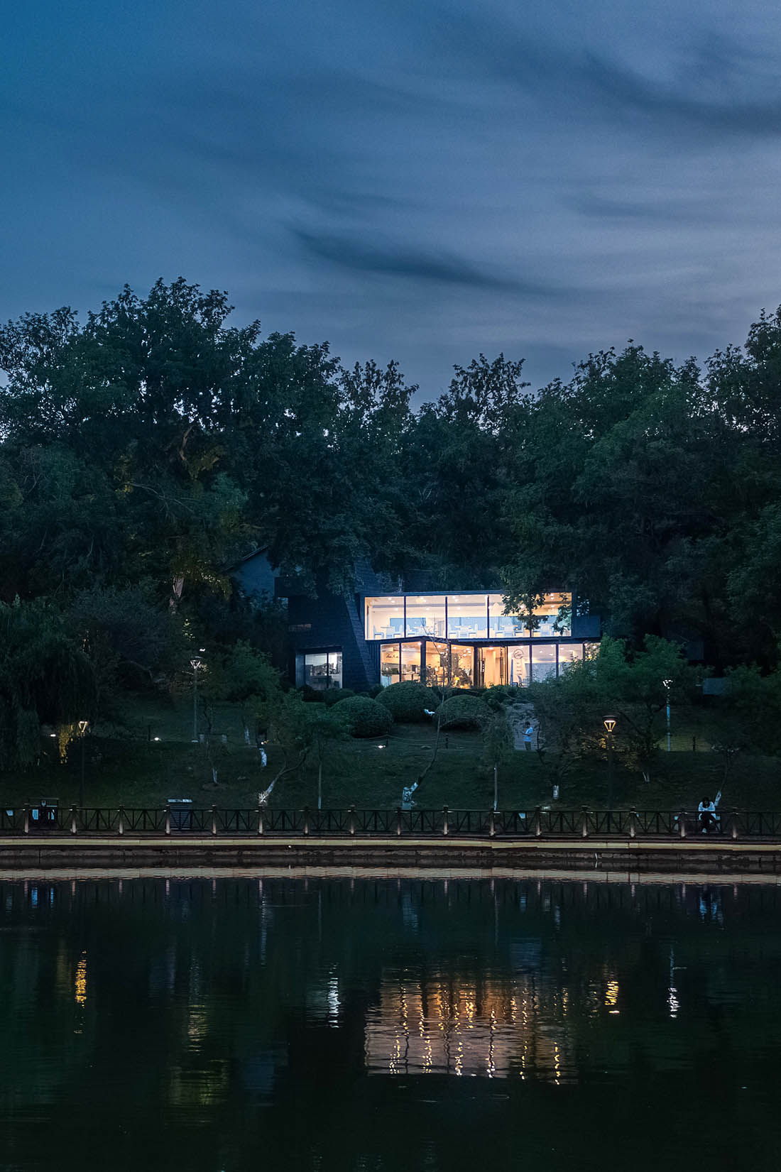 集装箱改造,公园配套建筑改造,建筑改造,集装箱改造咖啡厅,公园建筑设计,常熟虞山公园文旅配套建筑,多功能空间,公共空间改造,常熟,平介设计,杨楠